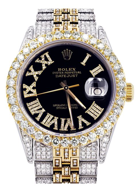 rolex two tone datejust diamond|rolex datejust 36mm two tone.